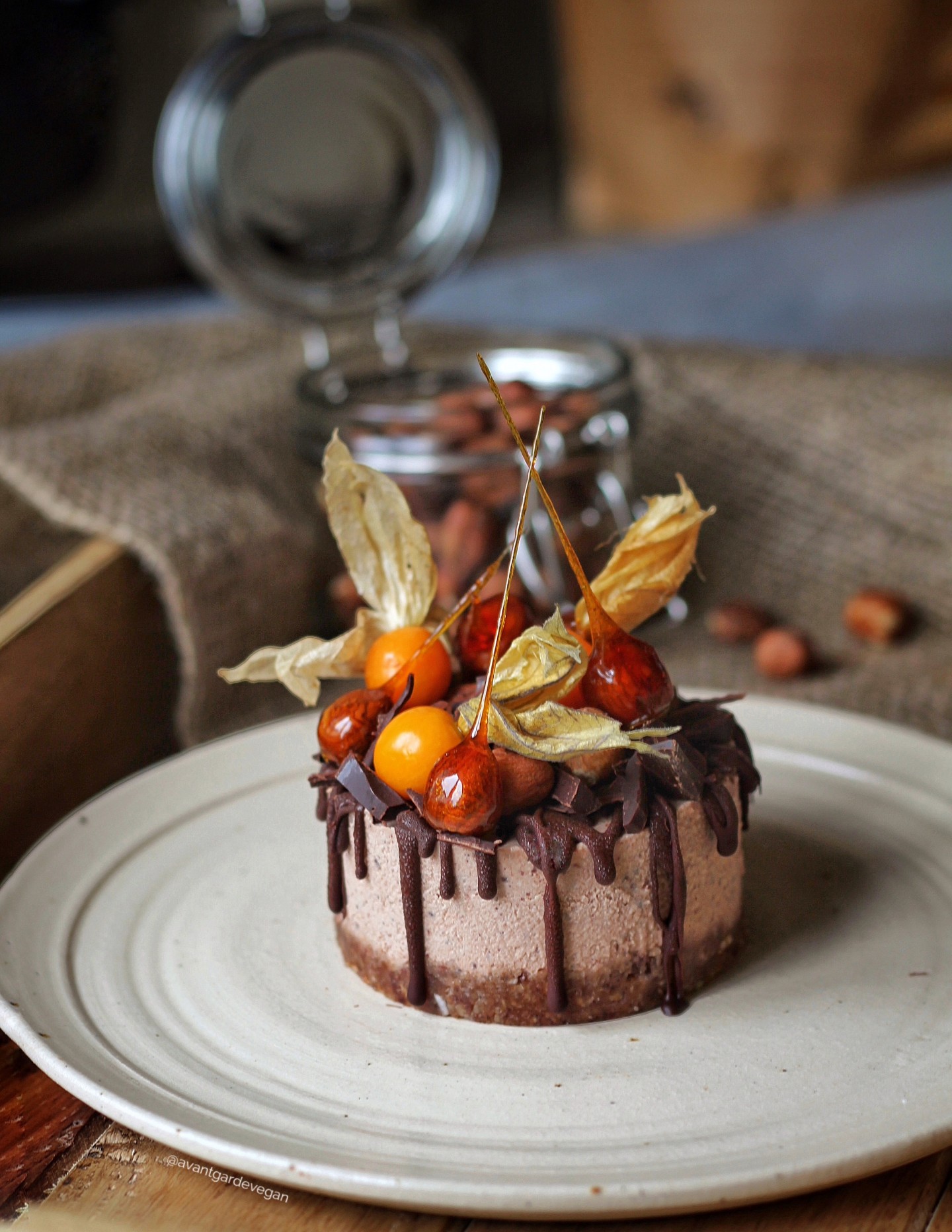 Cacao & Hazelnut ‘Cheesecake’ AvantGarde Vegan