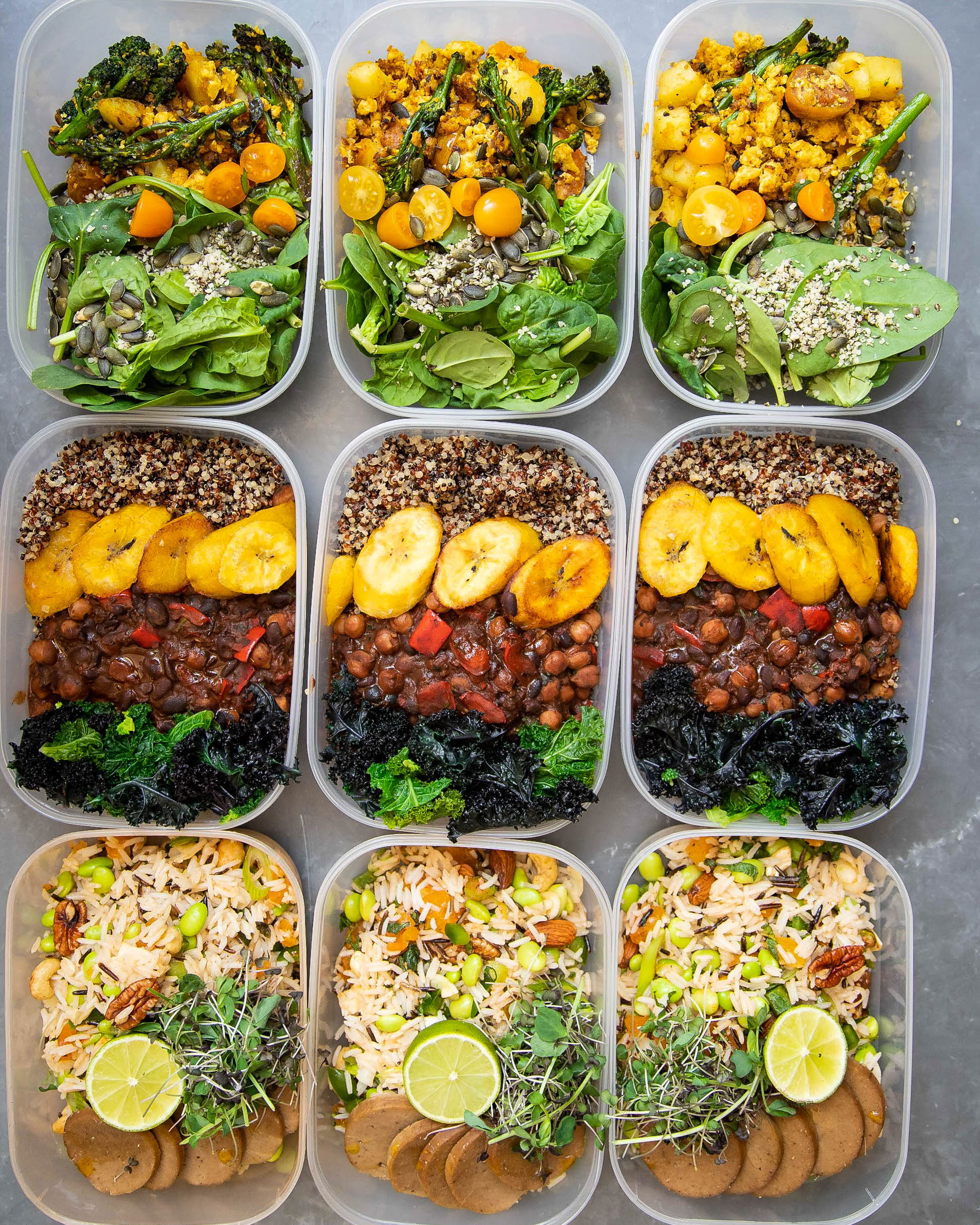 VEGAN HIGH PROTEIN MEAL PREP Avant Garde Vegan