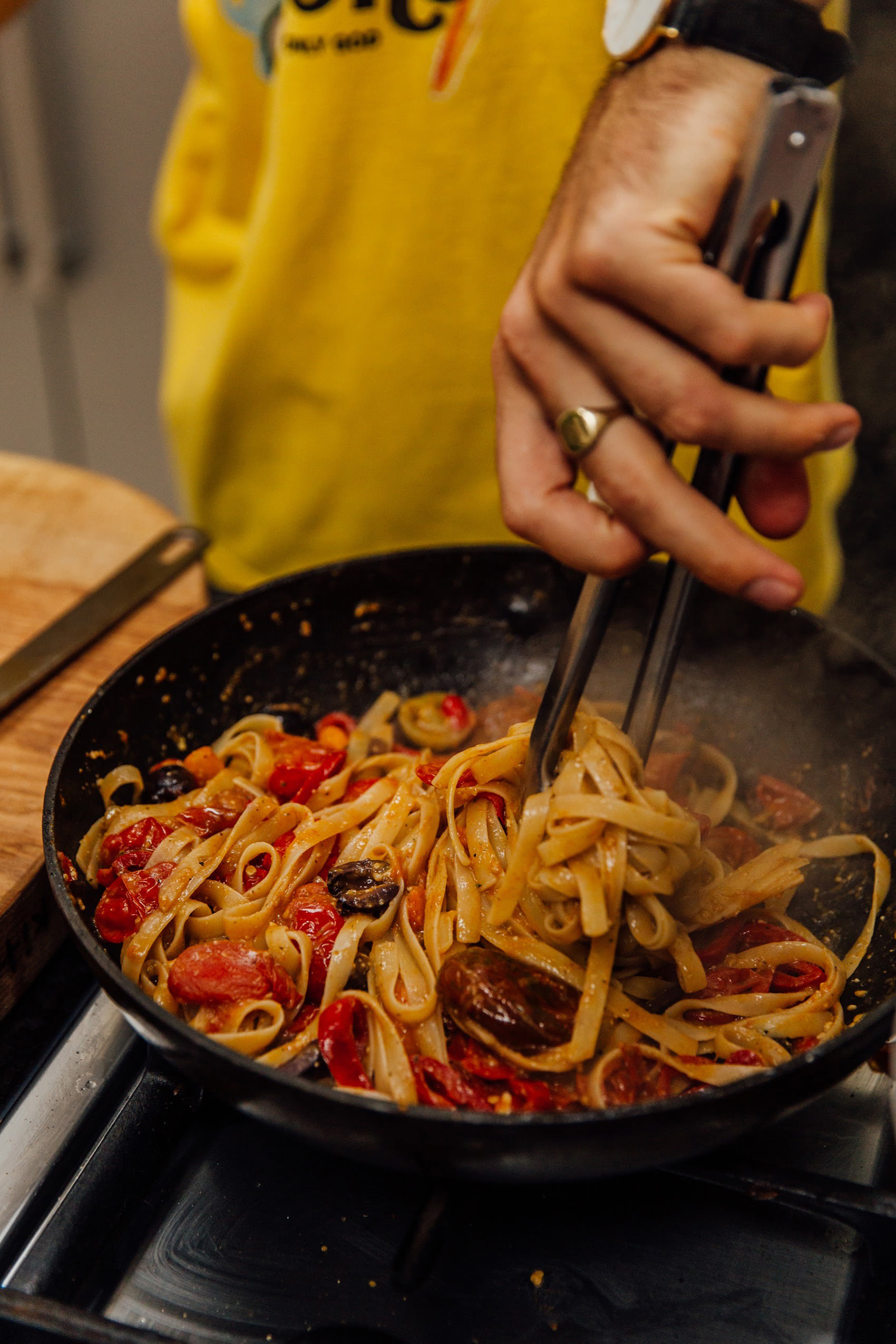 5 INGREDIENT Vegetable Tagliatelle
