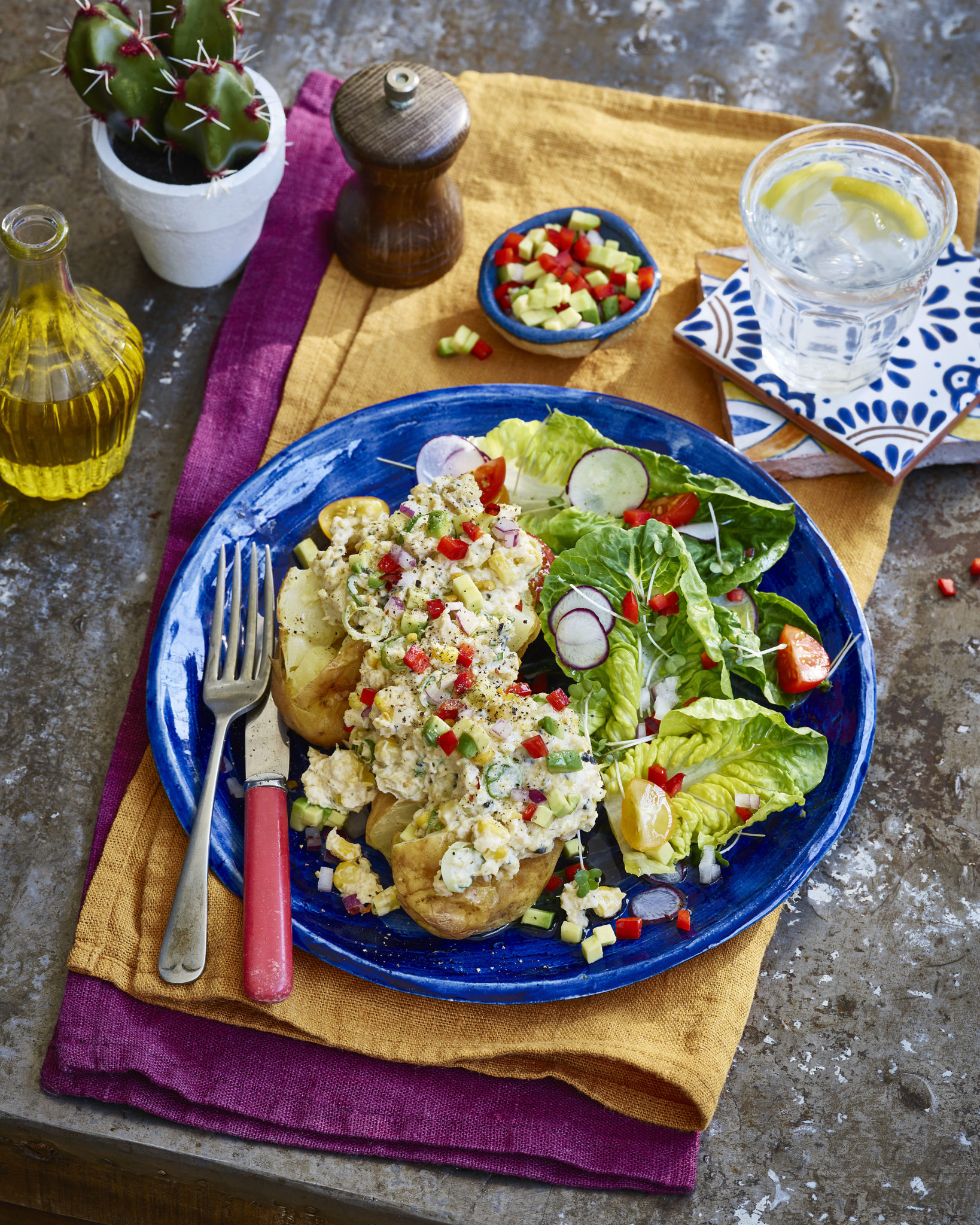 CHICKPEA 'TUNA' JACKET POTATO AvantGarde Vegan