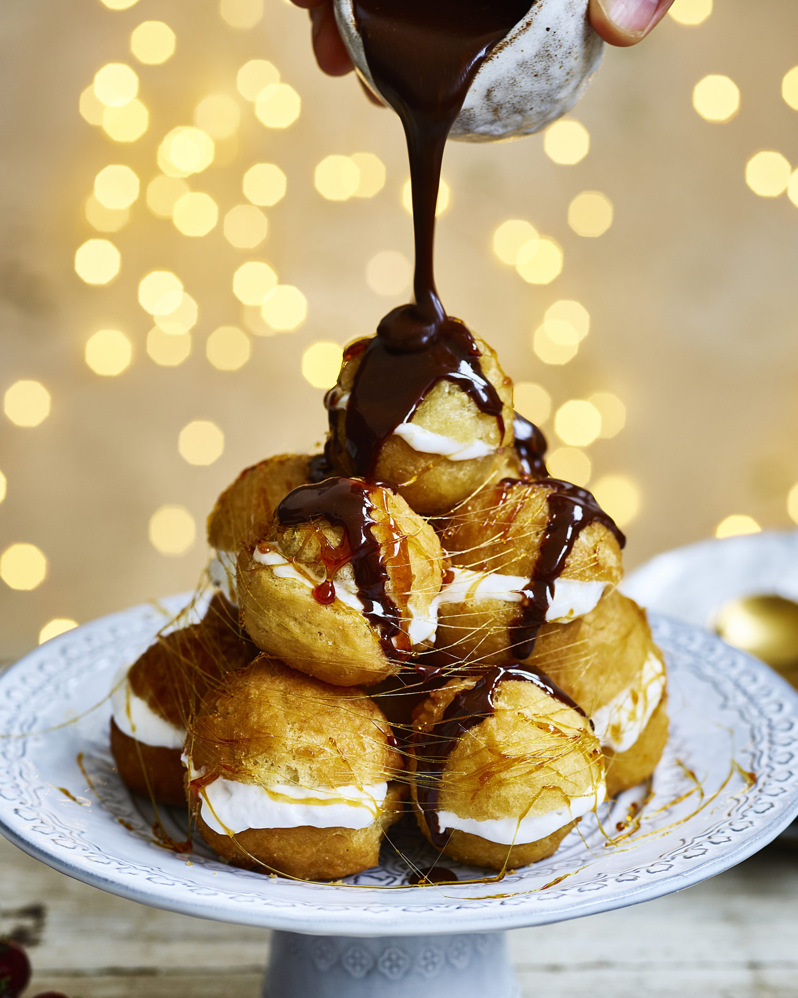 Vegan Doughnut Profiteroles - Avant-Garde Vegan